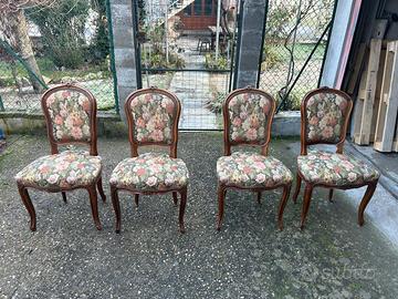 N 4 sedie stile classico 800/900
