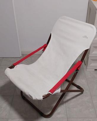 Sdraio/poltrona da giardino pieghevole