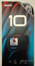 GoPro Hero10 Bundle NUOVA MAI APERTA