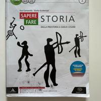 libro “saper fare storia 1”