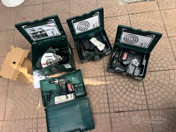 Kit metabo sega circolare 2 avvitatore 1 impulsi
