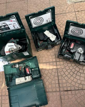 Kit metabo sega circolare 2 avvitatore 1 impulsi