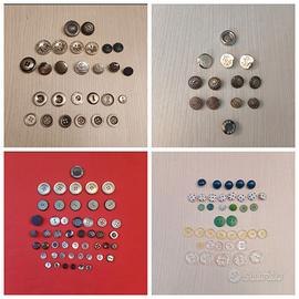 Lotto 128 bottoni vintage 