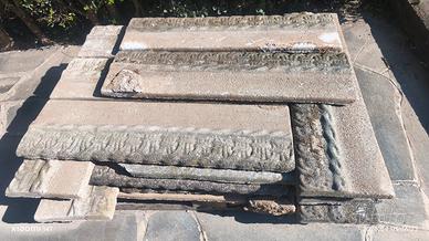 Cordoli decorativi in cemento  per giardino