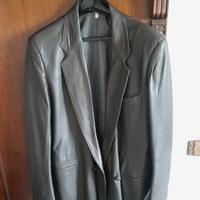giacca in pelle uomo vintage