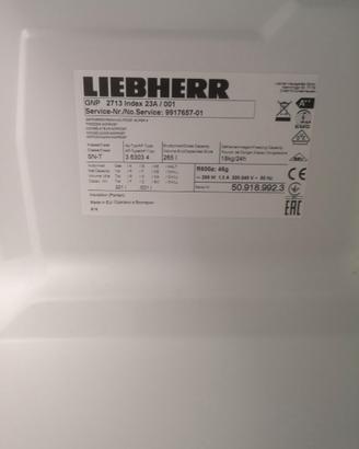 Congelatore Liebherr no frost