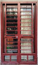 Porta-inferriata a 2 ante