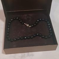 Collana Athmosfera nera, lg. 50 cm.