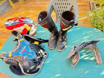 Kit protezioni motocross