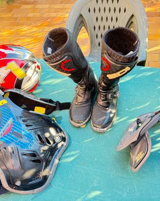 Kit protezioni motocross