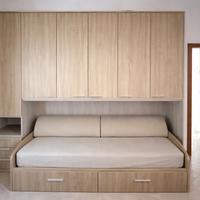 LETTO CON ARMADI