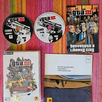 Gta III Grand Theft Auto 3 PC completo manuale 