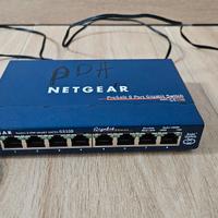 Switch netgear GS108 8 porte gigabit