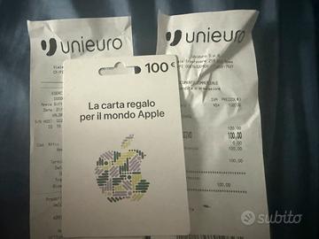 Apple card 100