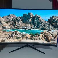 Monitor PC 32 pollici, curvo