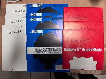 10 Dischi tagliaerba (Shindaiwa, Honko, Fercad)