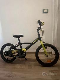 Bici BTwin Decathlon 16 pollici