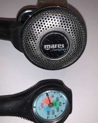 Tre gruppi erogatori Mares Abyss+Orbiter+Axis