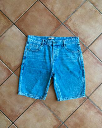 Jeans corti denim uomo taglia L