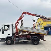 Iveco Eurocargo 100E15 ribaltabile - gru Fassi F30