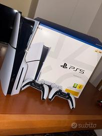 PS5 con disco + 2 controller + cuffie Sony
