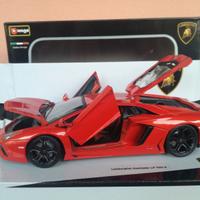 Modello auto lamborghini aventador lp 400 burago