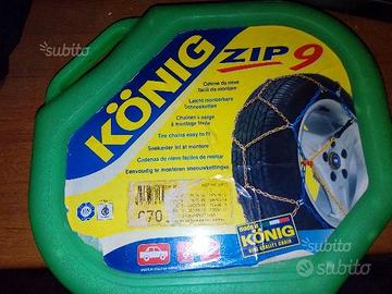 CATENE DA NEVE KONIG "ZIP 9" misura 070