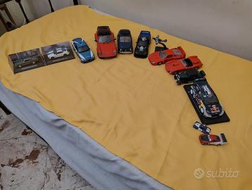 Modelli di auto e aereo