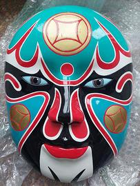 Maschera Teatro dell'Opera cinese.Originale.Raro