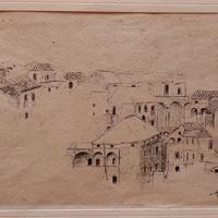 Quadro. Opera d'arte: incisione originale anni '70