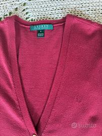 Ralph Lauren cardigan cotone donna tg  S