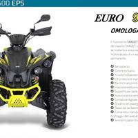 Quad agricolo tgb target 600 garanzia 3 anni