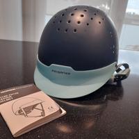 Cap equitazione bambino verde-turchese xs

