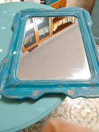 Specchio dipinto a mano 