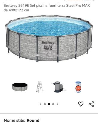 piscina bestway 5619E fuori terra Steel Pro MAX 