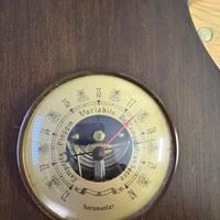 Barometro Termometro e orologio combinati