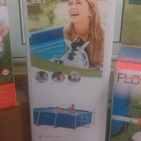 Piscina fuori terra Bestway e accessori + scaletta