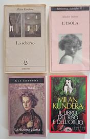 4 romanzi - letteratura mitteleuropea