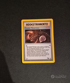Carta Pokémon Addestramento Fossile Misterioso