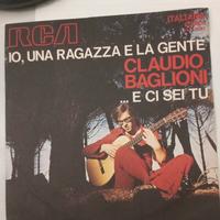 Io, una ragazza e la gente Claudio Baglioni dedica