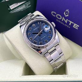 🔵ROLEX DATEJUST 36 BLUE COMPUTER DIAL REF.116234