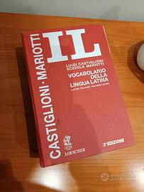 vocabolario lingua latina Castiglioni/Mariotti 