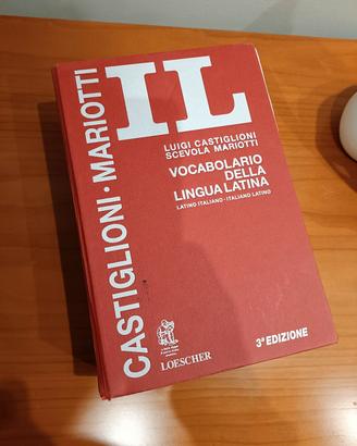 vocabolario lingua latina Castiglioni/Mariotti 
