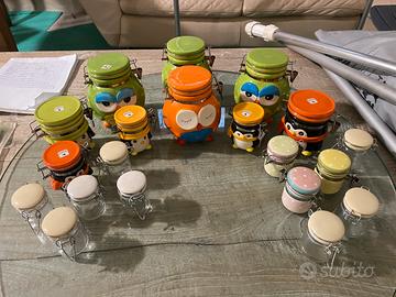 set di vasetti da cucina/hobby