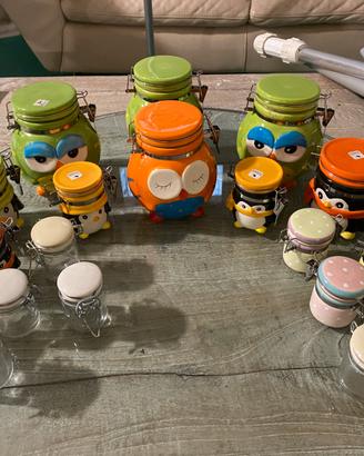 set di vasetti da cucina/hobby