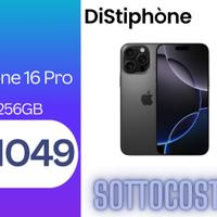 IPHONE 16 PRO 256GB NUOVO - TUTTI I COLORI