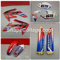 KIT PLASTICHE HONDA CRF 300 X 2010 2011 CRE 250 20