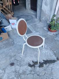 set di 10 sedie vintage