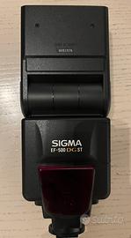 Flash “Sigma” EF-500 DG ST per Canon EOS reflex