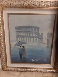 Quadro Romano Mussolini